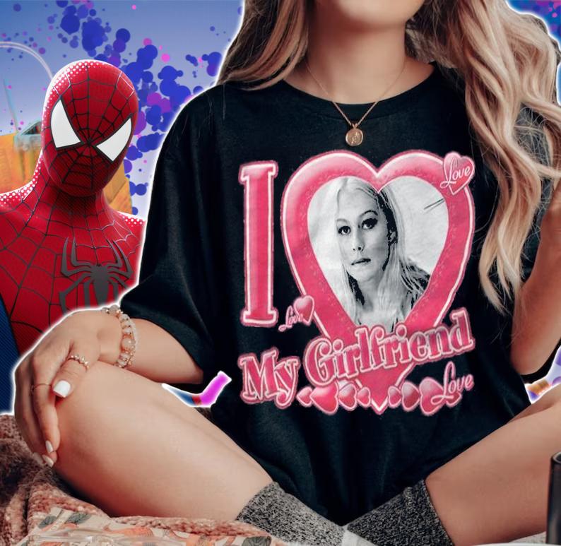 Phoebe Bridgers I love my girlfriend heart T-shirt t-shirt woman shirt