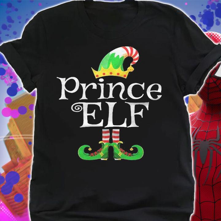 Prince Elf Shirt Boy Funny Family Matching Elf Christmas Shirt t-shirt shirt