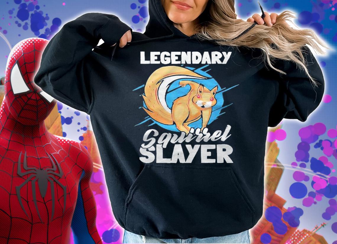 Squirrels slayers catching squirrels hunters T-shirt t-shirt hoodie