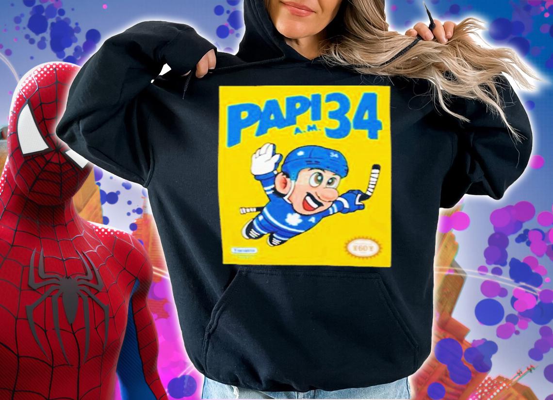 Super Papi hockey 34 A.M shirt t-shirt hoodie