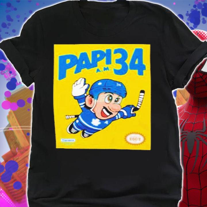 Super Papi hockey 34 A.M shirt t-shirt shirt