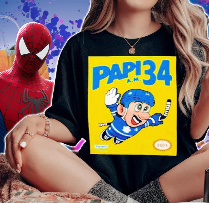 Super Papi hockey 34 A.M shirt t-shirt woman shirt