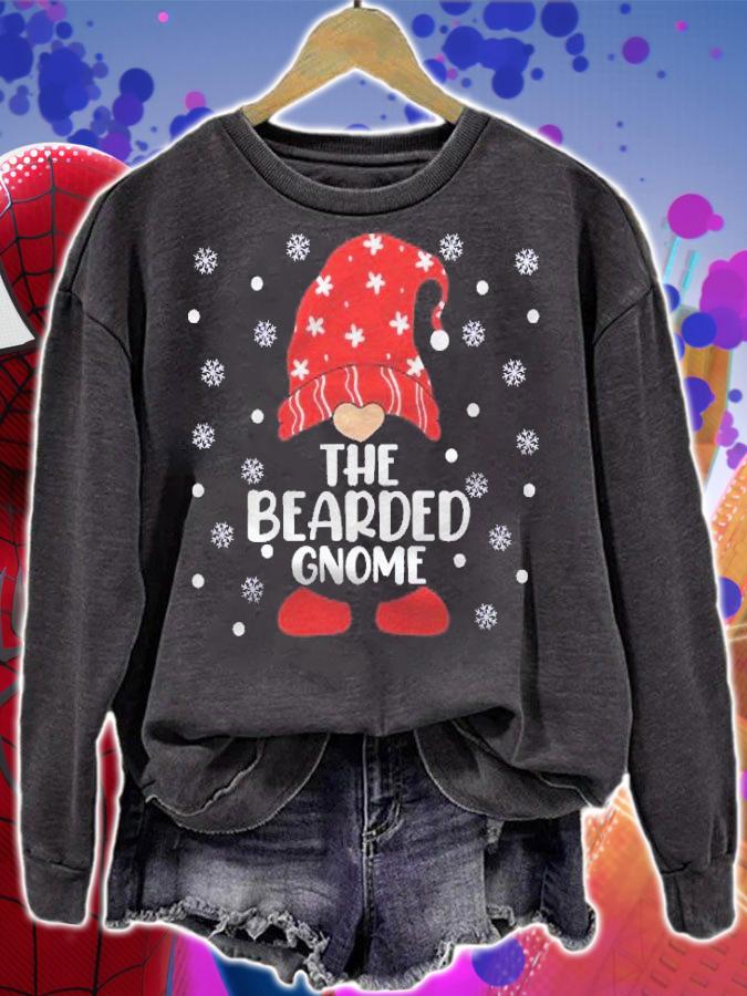 The Bearded Gnome Matching Family Christmas Pajamas Costume Shirt t-shirt sweatshirt