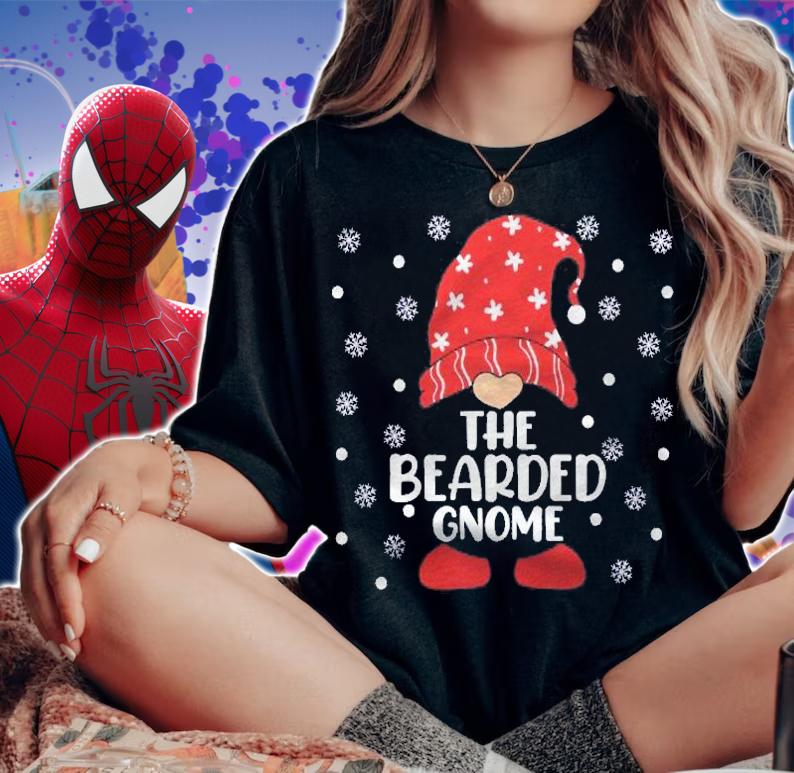 The Bearded Gnome Matching Family Christmas Pajamas Costume Shirt t-shirt woman shirt