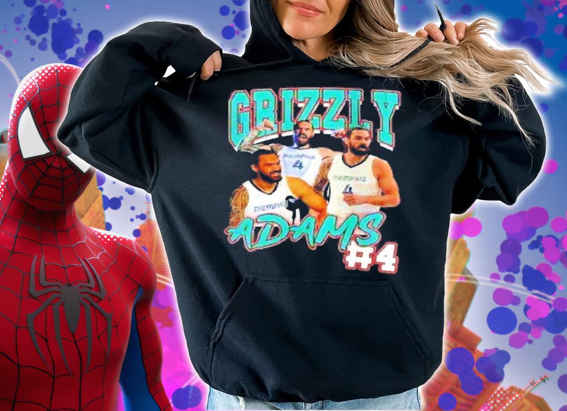 Steven Adams Memphis Grizzlies #4 Basketball Shirt t-shirt hoodie