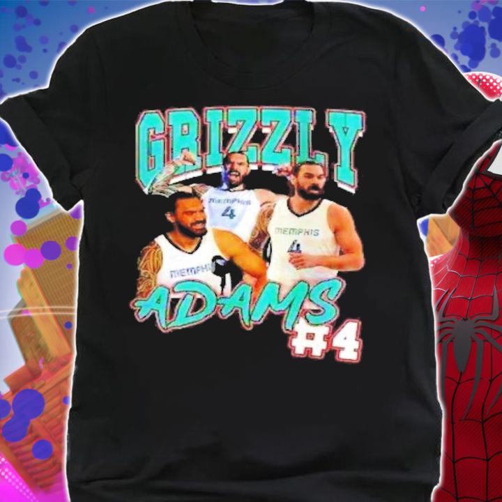 Steven Adams Memphis Grizzlies #4 Basketball Shirt t-shirt shirt