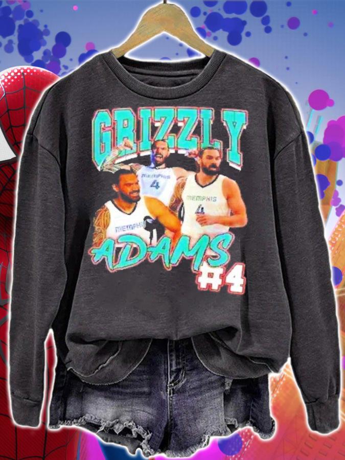 Steven Adams Memphis Grizzlies #4 Basketball Shirt t-shirt sweatshirt