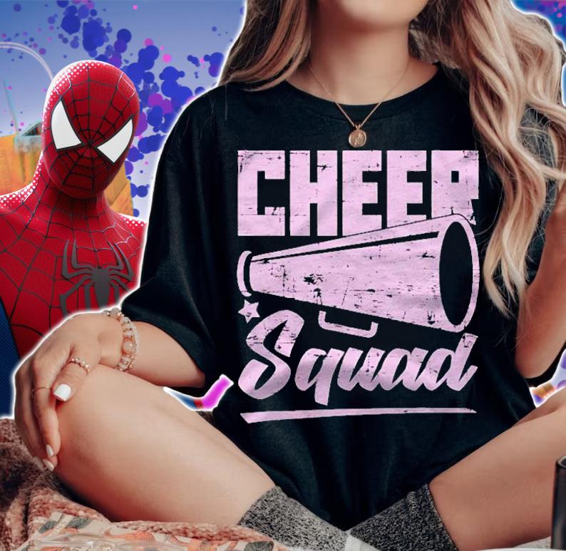 Cheering Cheerleading Team Cheer Squad Cheerleader shirt t-shirt woman shirt