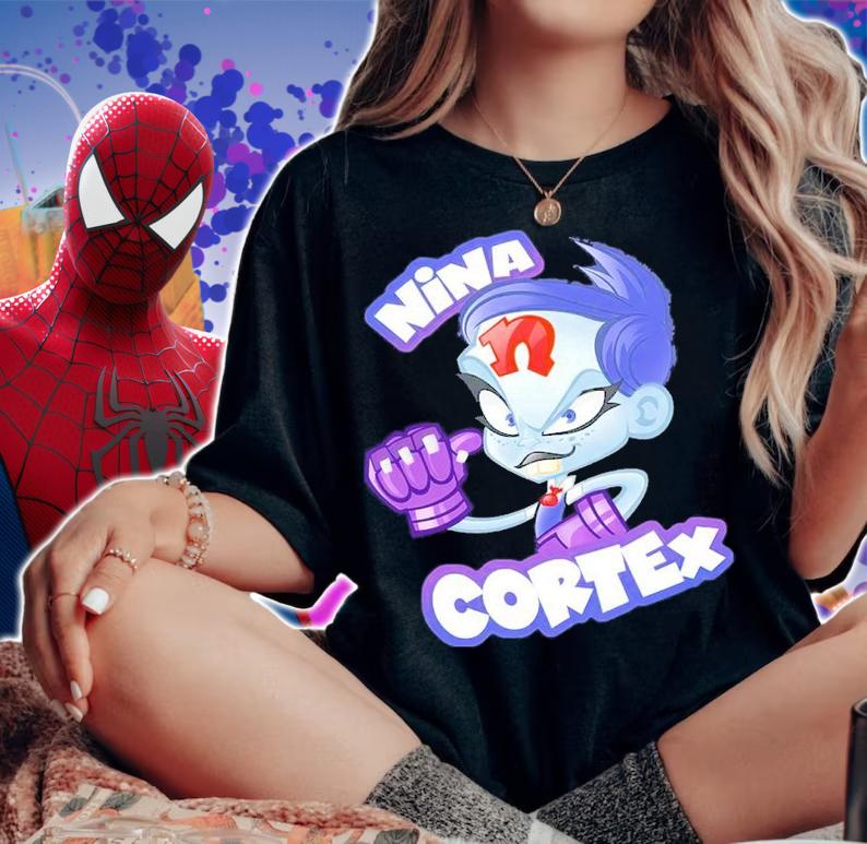 Crash Bandicoot Nina Cortex Shirt t-shirt woman shirt