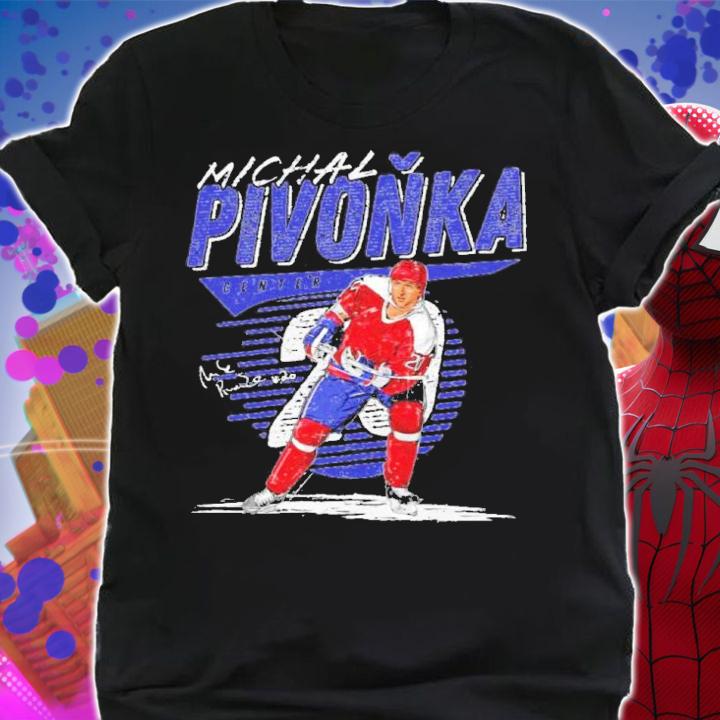 Michal Pivonka Washington Comet Hockey Signatures Shirt t-shirt shirt