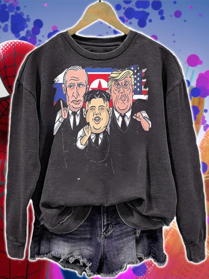 Putin Kim Trump Funny T-Shirt t-shirt sweatshirt