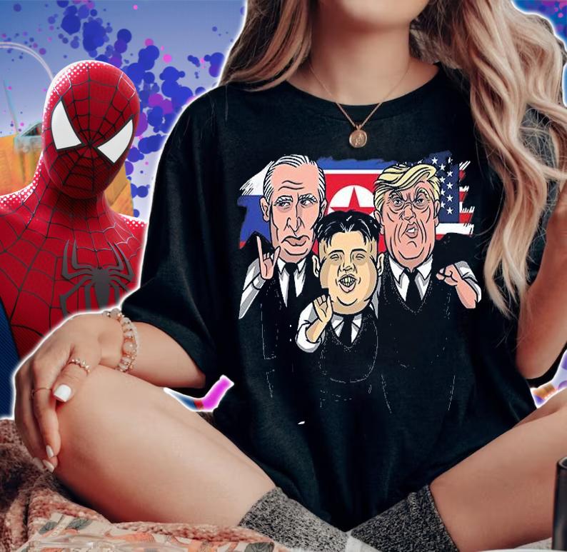 Putin Kim Trump Funny T-Shirt t-shirt woman shirt
