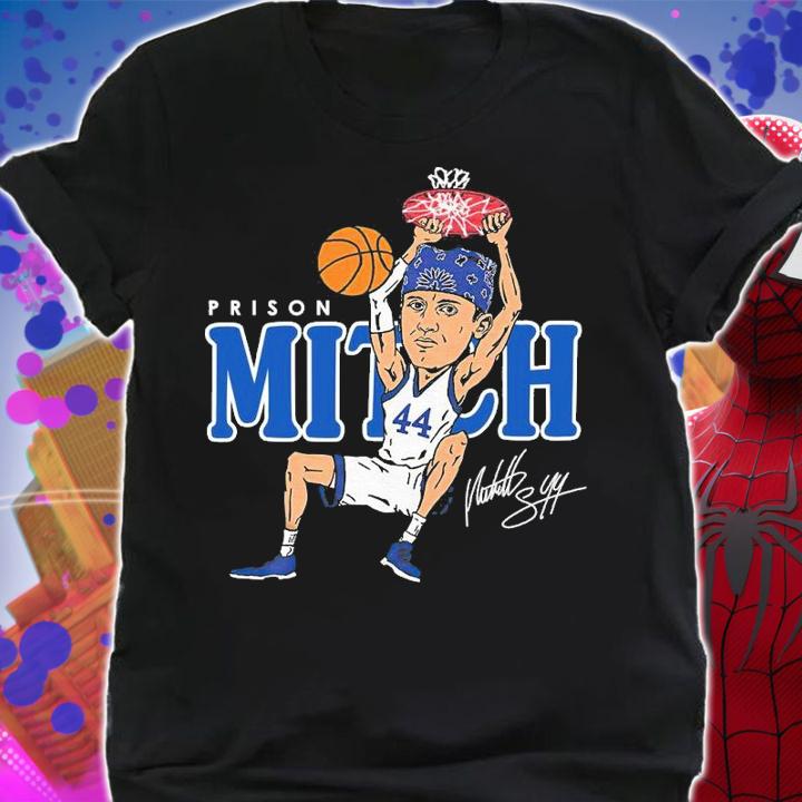 Prison Mitch Lightfoot Basketball Player signature shirt (1) t-shirt shirt