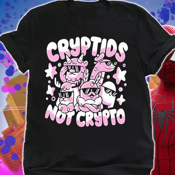The Yetee Jushmu Cryptids Not Crypto T-Shirt t-shirt shirt