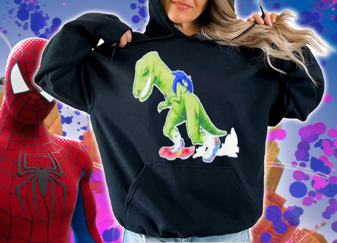 Trex Hoverboard Airmags Nike Dinosaur School Shirt t-shirt hoodie