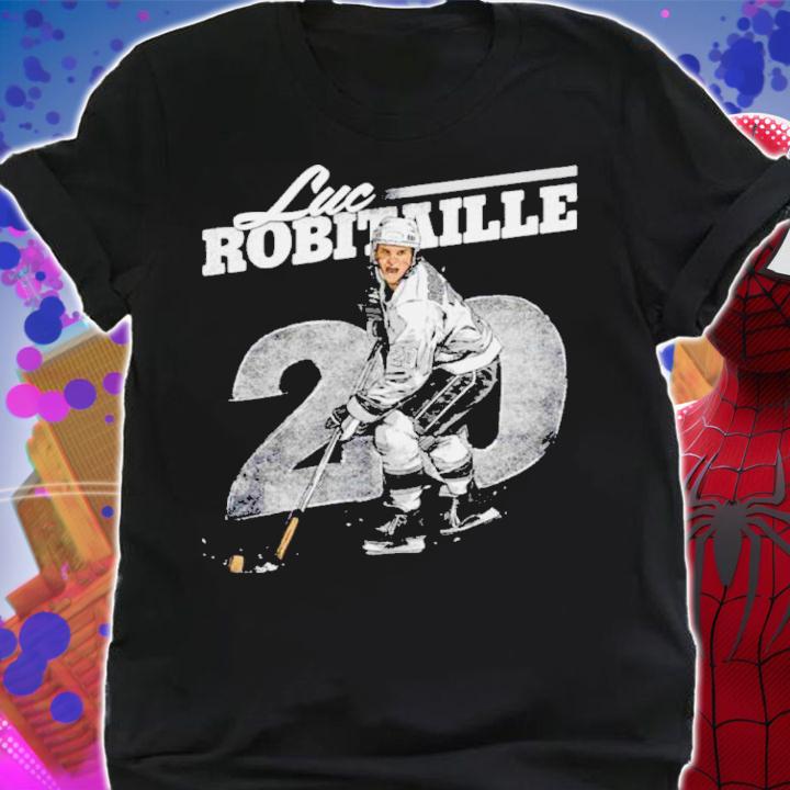 Luc Robitaille Los Angeles Retro Hockey Signatures Shirt t-shirt shirt