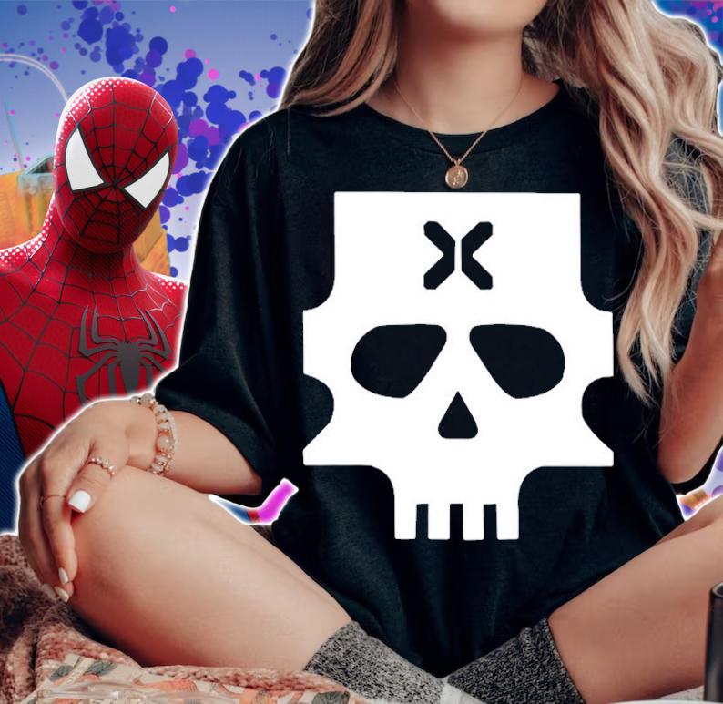 Marauders Comic Book White Skull T-Shirt t-shirt woman shirt