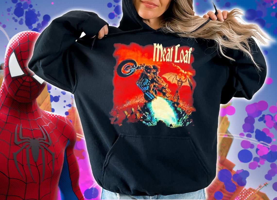 Rip Meatloaf Singer Bat Out Of Hell Tour 1996 T-Shirt t-shirt