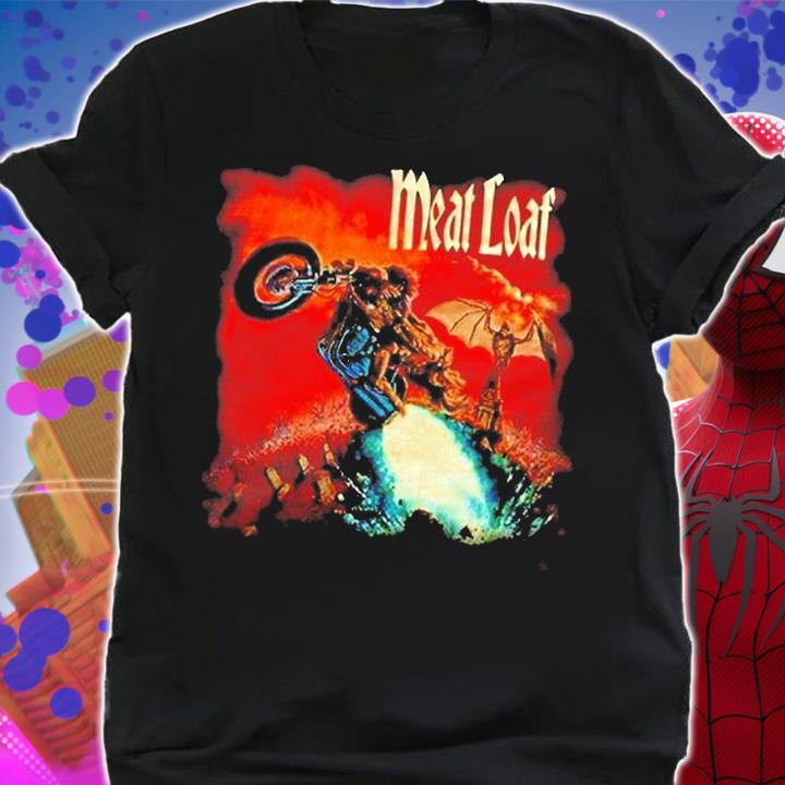 Rip Meatloaf Singer Bat Out Of Hell Tour 1996 T-Shirt t-shirt