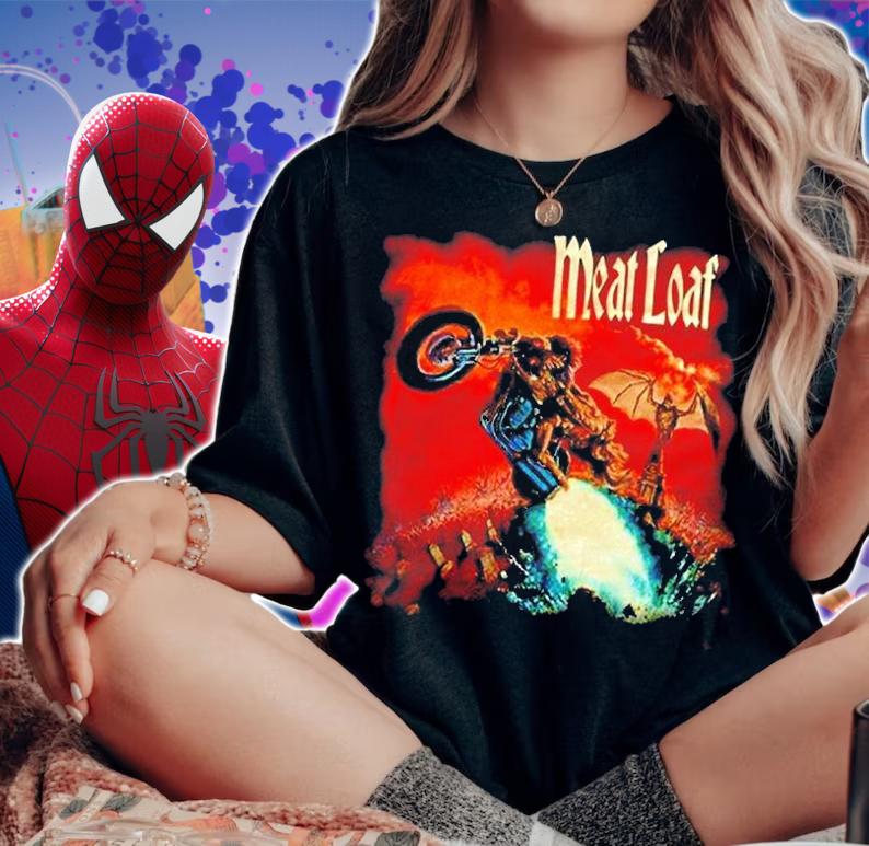 Rip Meatloaf Singer Bat Out Of Hell Tour 1996 T-Shirt t-shirt