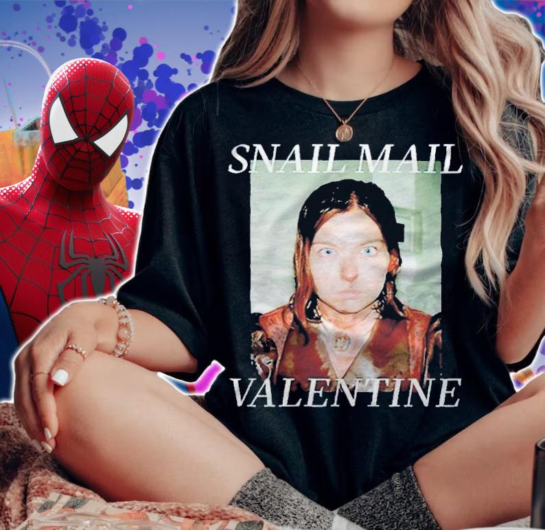 Snail Mail Valentine T-shirt t-shirt woman shirt