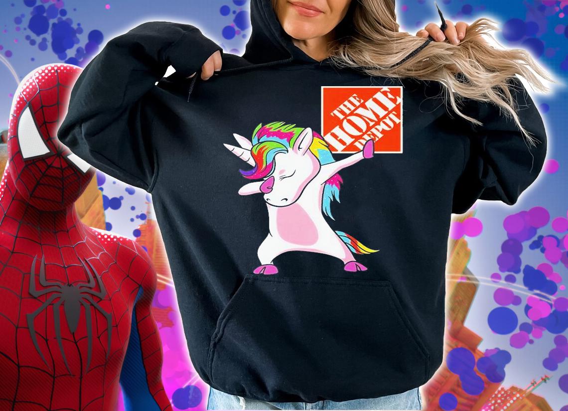 Unicorn Dabbing The Home Depot T-Shirt t-shirt hoodie