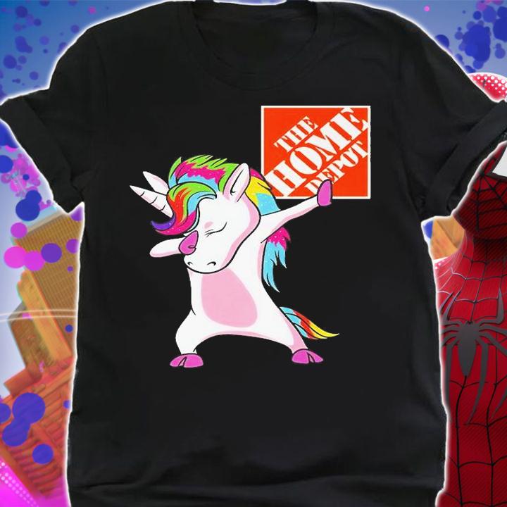 Unicorn Dabbing The Home Depot T-Shirt t-shirt shirt