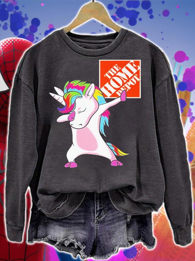 Unicorn Dabbing The Home Depot T-Shirt t-shirt sweatshirt