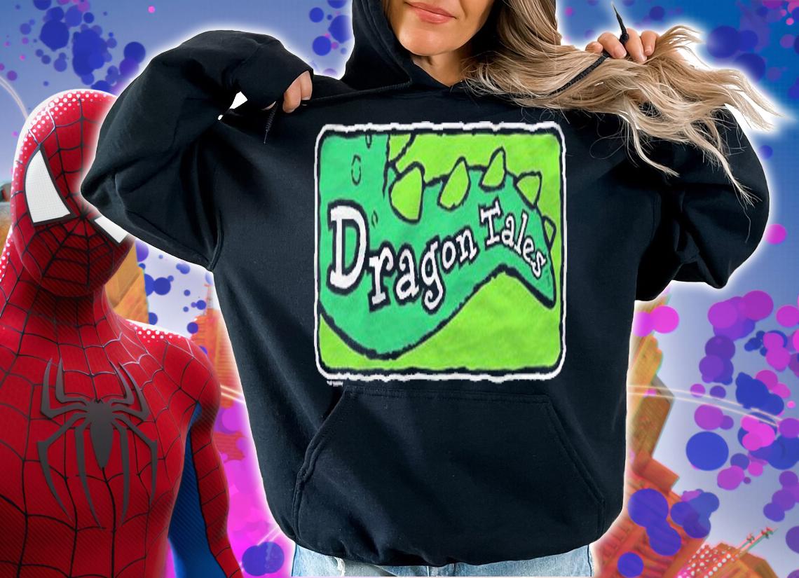 Dragon Tales Cartoon Logo Pullover Shirt t-shirt hoodie