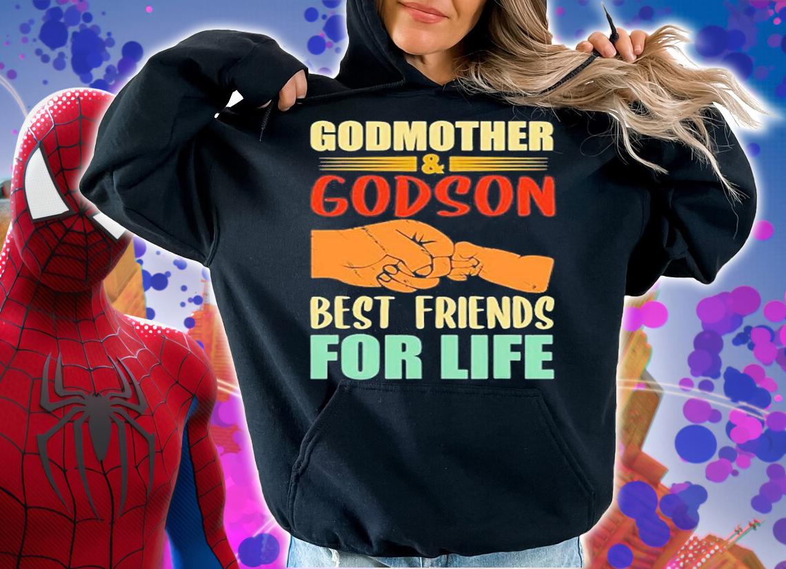 Godmother And Godson Best Friends For Life T-Shirt t-shirt hoodie