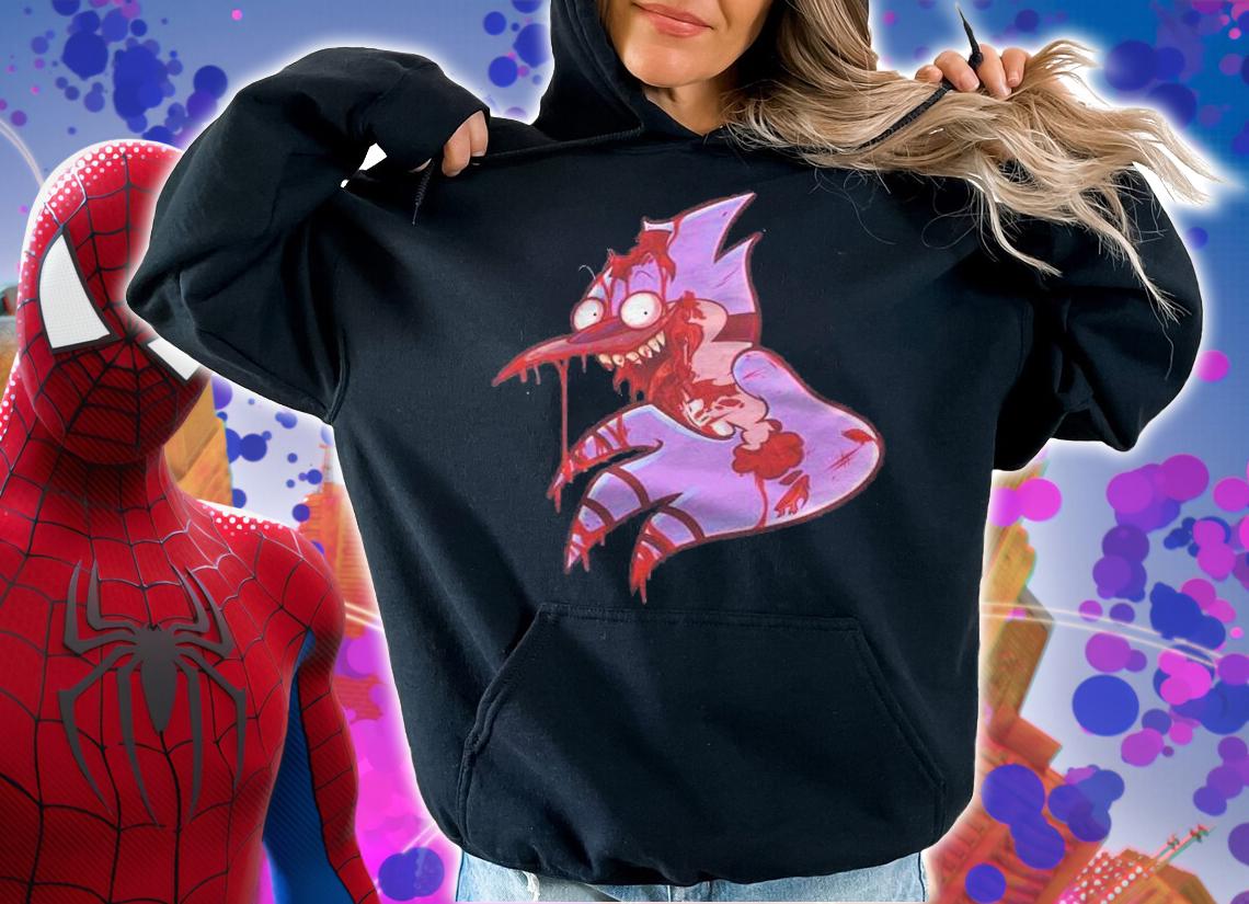 Mordecai From Regular Show, Walking Dead t-shirt hoodie