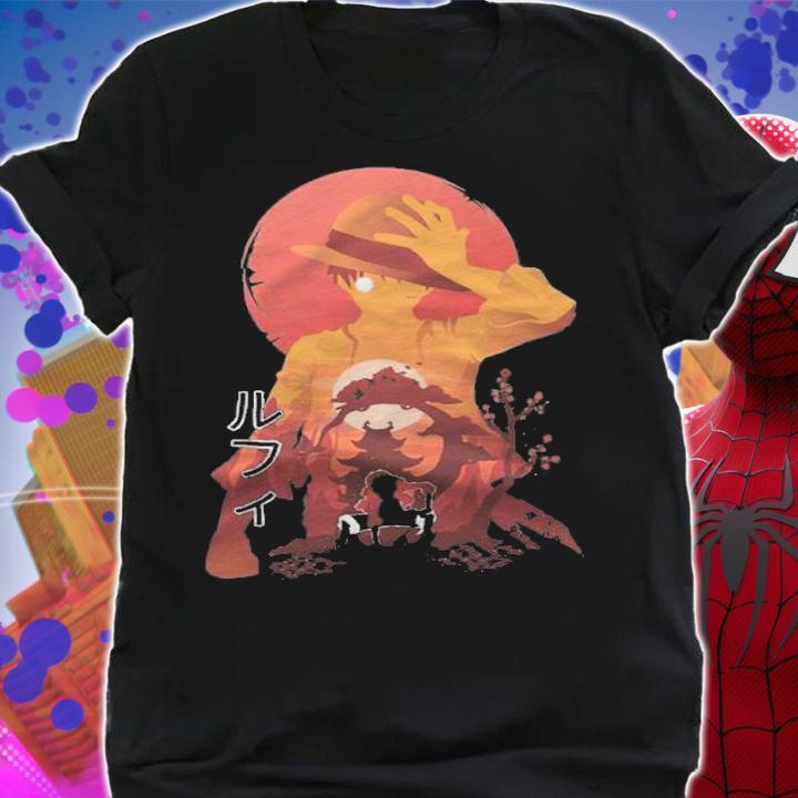 One Piece Monkey D. Luffy Japanese style T-shirt t-shirt shirt
