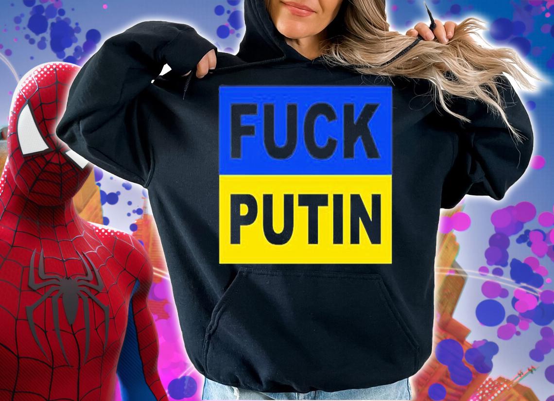 Fuck Putin No War In Ukraine T-Shirt t-shirt hoodie