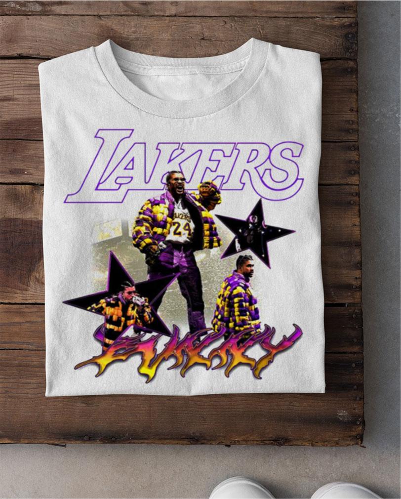 Los Angeles Lakers X Bad Bunny Vibras t-shirt shirt