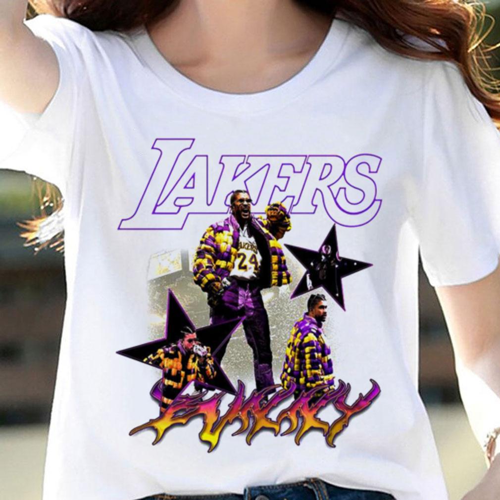 Los Angeles Lakers X Bad Bunny Vibras t-shirt woman shirt