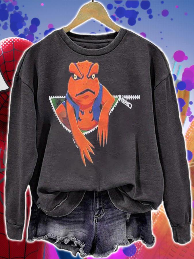 Naruto Shippuden Gamakichi Zipper Anime Shirt t-shirt sweatshirt