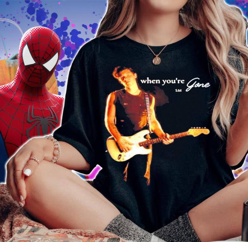 Shawn Mendes When You're Gone New Single 2022 Shirt t-shirt woman shirt