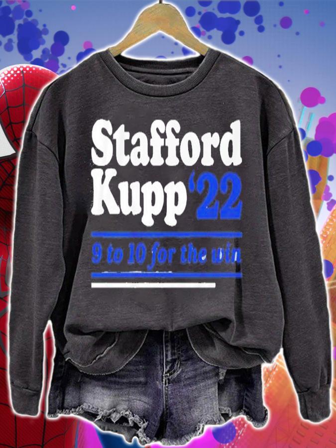 Stafford Kupp '22 9 To 10 For The Win Shirt t-shirt