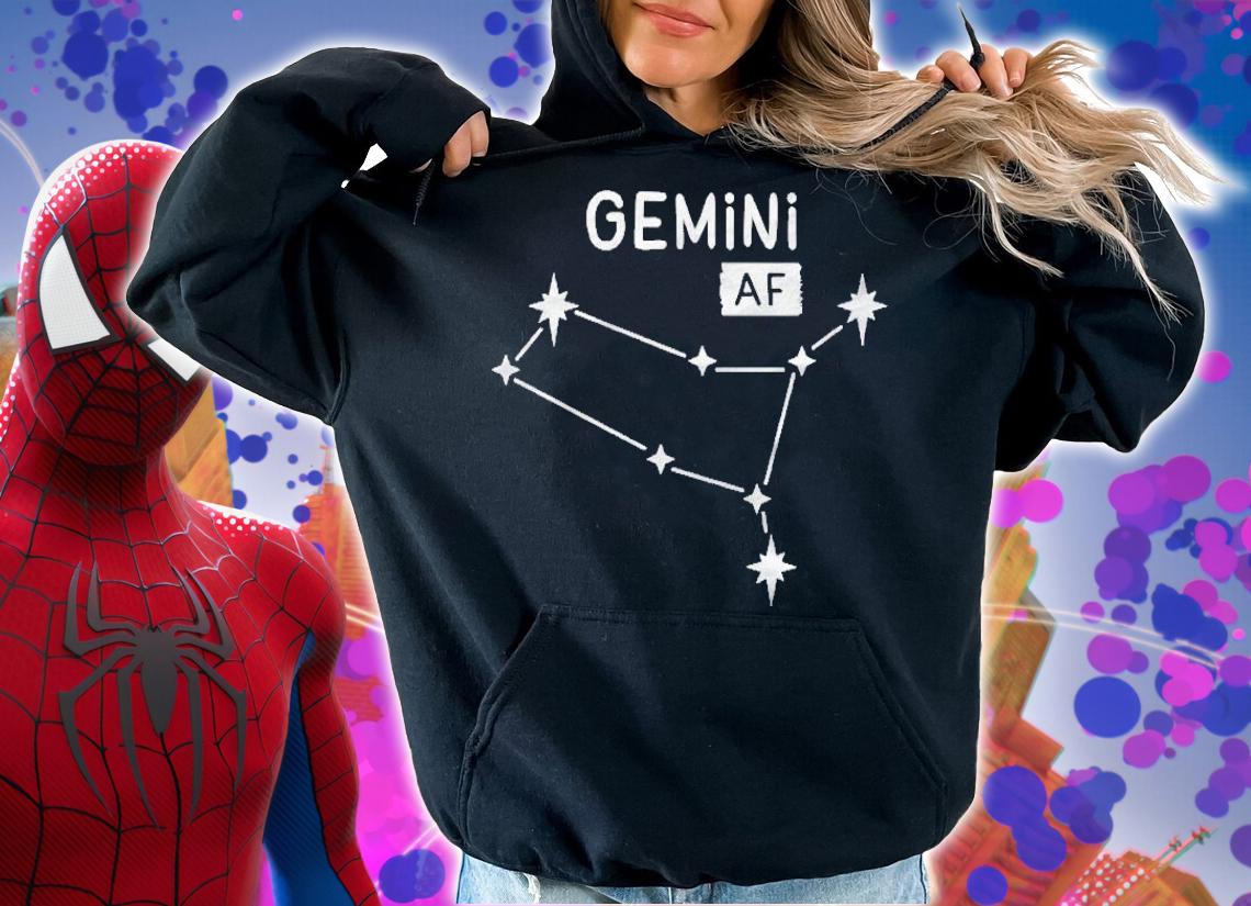 Gemini Af Gemini Birthday Horoscope & Zodiac Sign Shirt