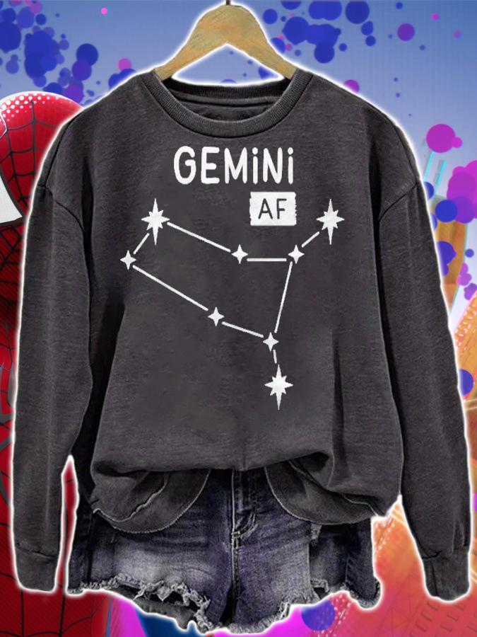 Gemini Af Gemini Birthday Horoscope & Zodiac Sign Shirt