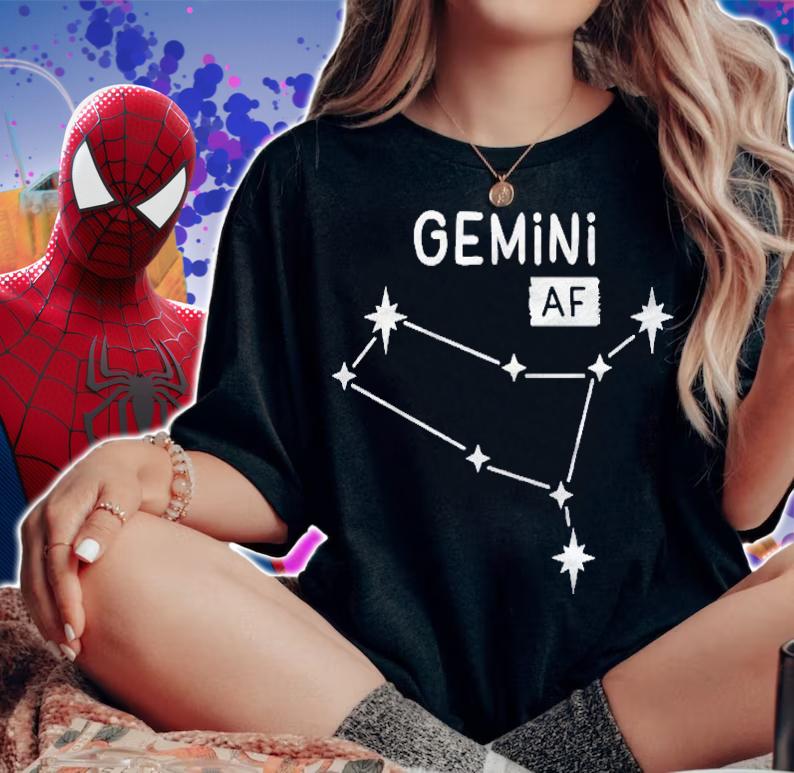 Gemini Af Gemini Birthday Horoscope & Zodiac Sign Shirt