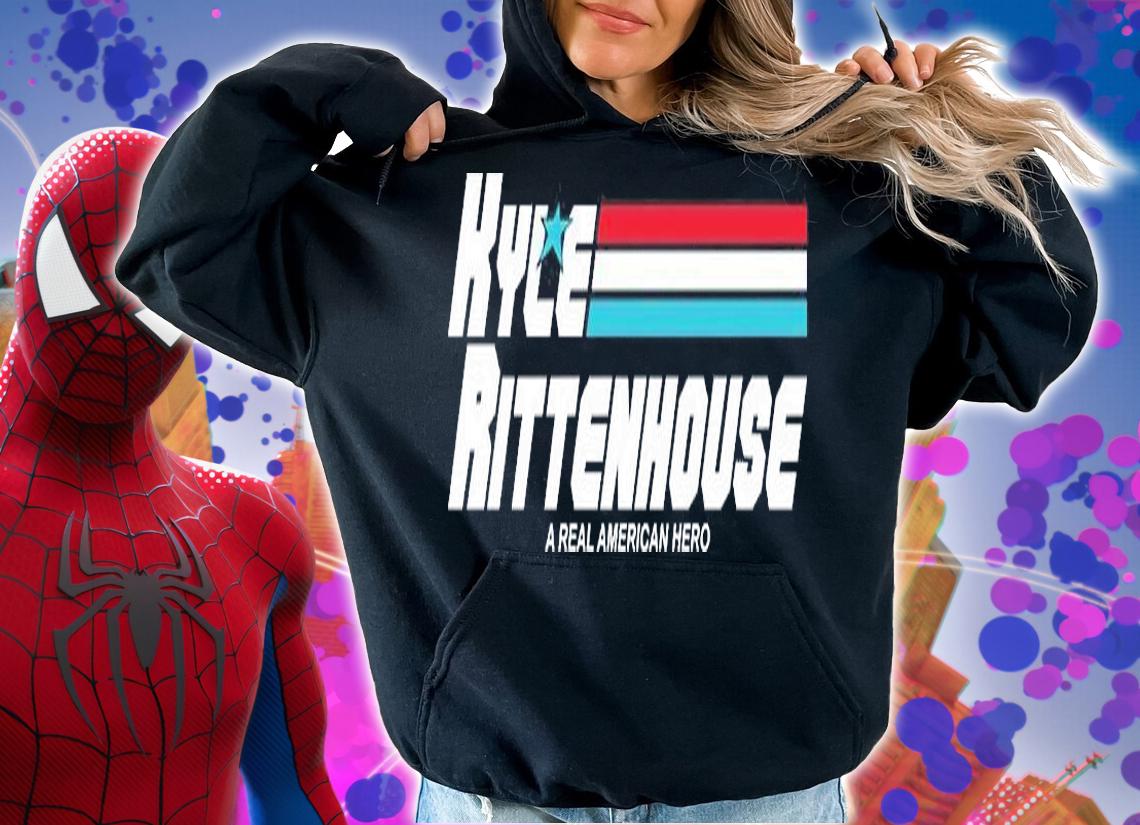 Kyle Rittenouse A real American Hero T-Shirt hoodie