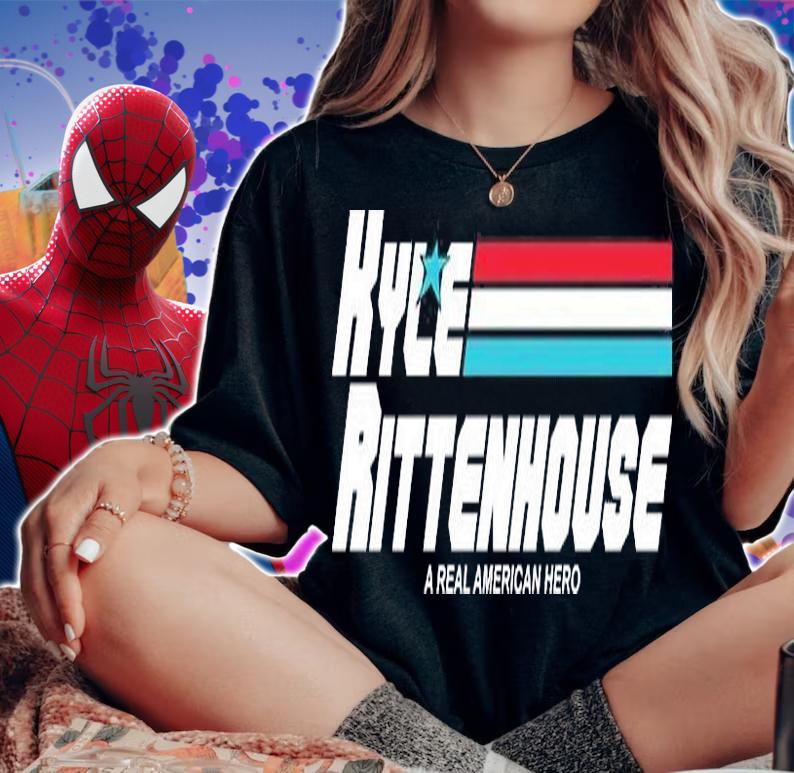 Kyle Rittenouse A real American Hero T-Shirt woman shirt