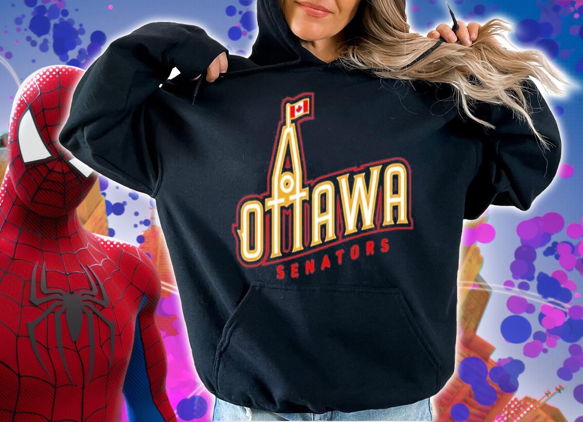 Ottawa Senators Peace Tower Canada T-Shirt hoodie
