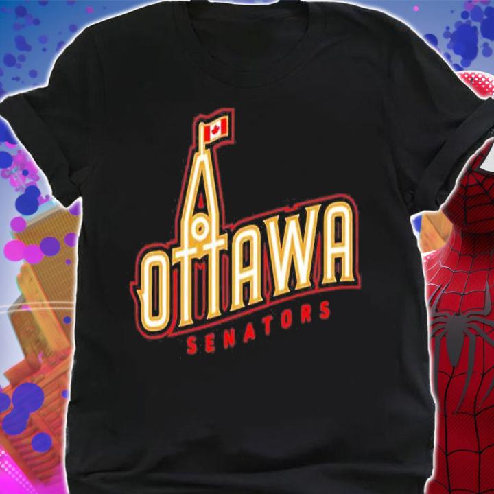 Ottawa Senators Peace Tower Canada T-Shirt shirt