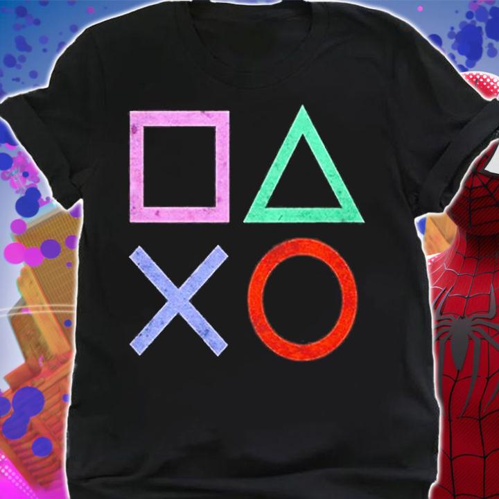 Ripple Junction Playstation Vintage Icons Adult T-Shirt shirt
