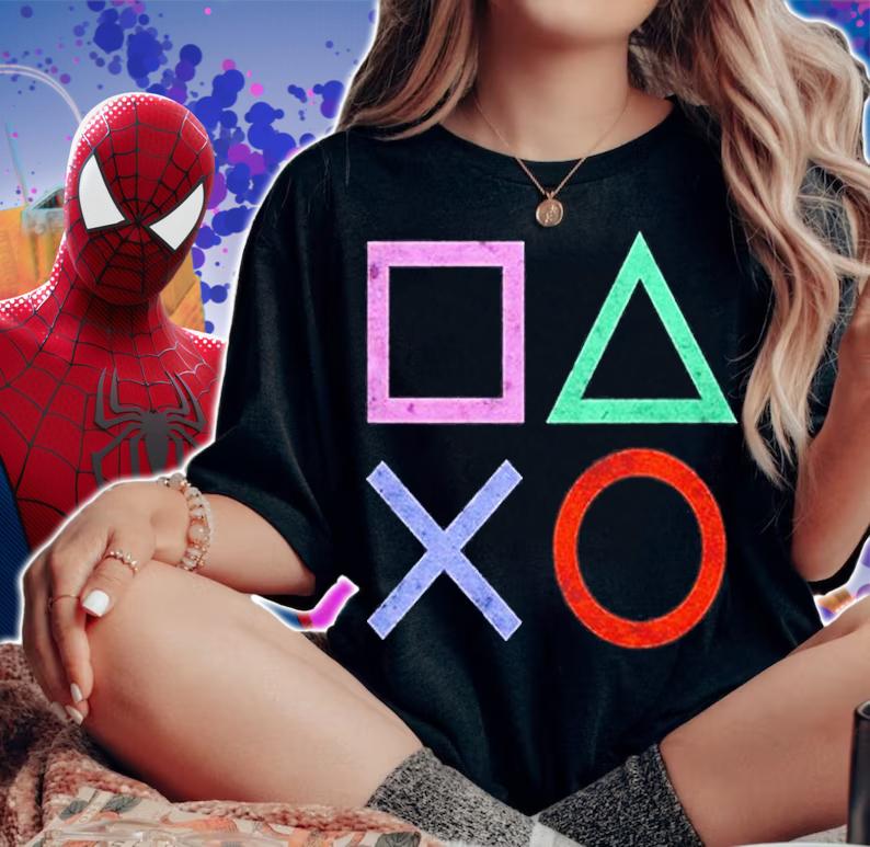 Ripple Junction Playstation Vintage Icons Adult T-Shirt woman shirt