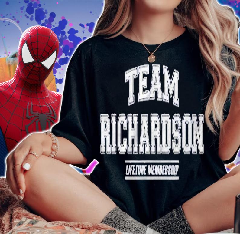 Team Richardson Proud Family Surname, Last Name Gift Shirt woman shirt
