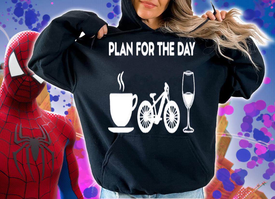 Womens Funny Coffee E-Bike Bikes Electric Mtb Wine T-Shirt hoodie