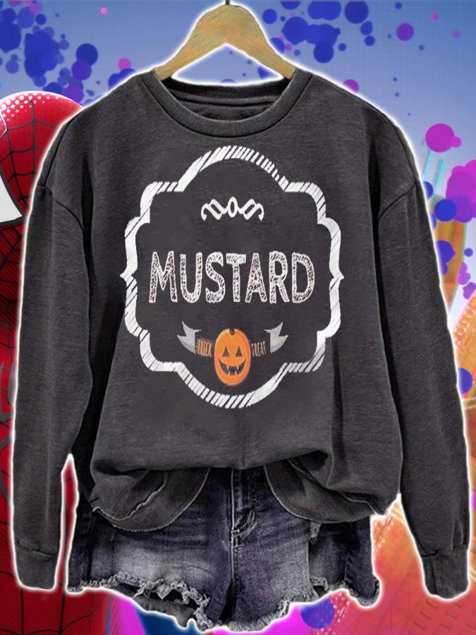 Im A Mustard Spice Matching Halloween Funny Group Costume Shirt sweatshirt